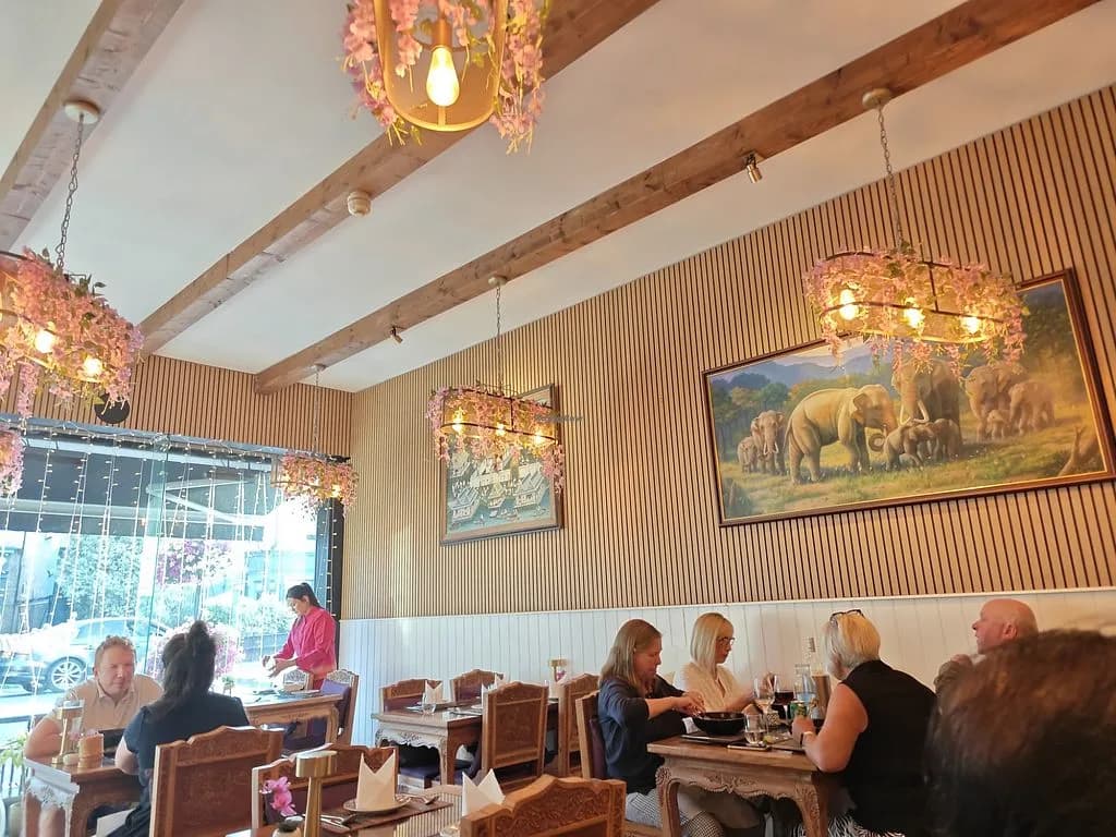 White Elephant's dining room