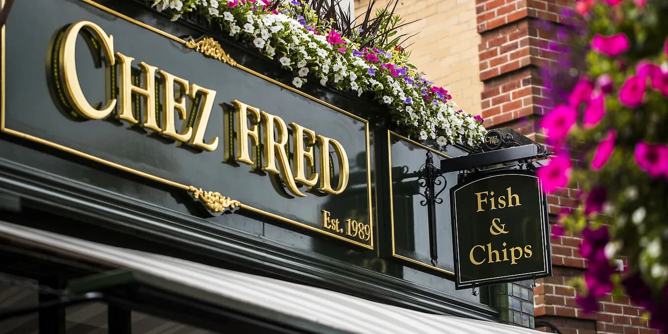 Chez Fred's shopfront